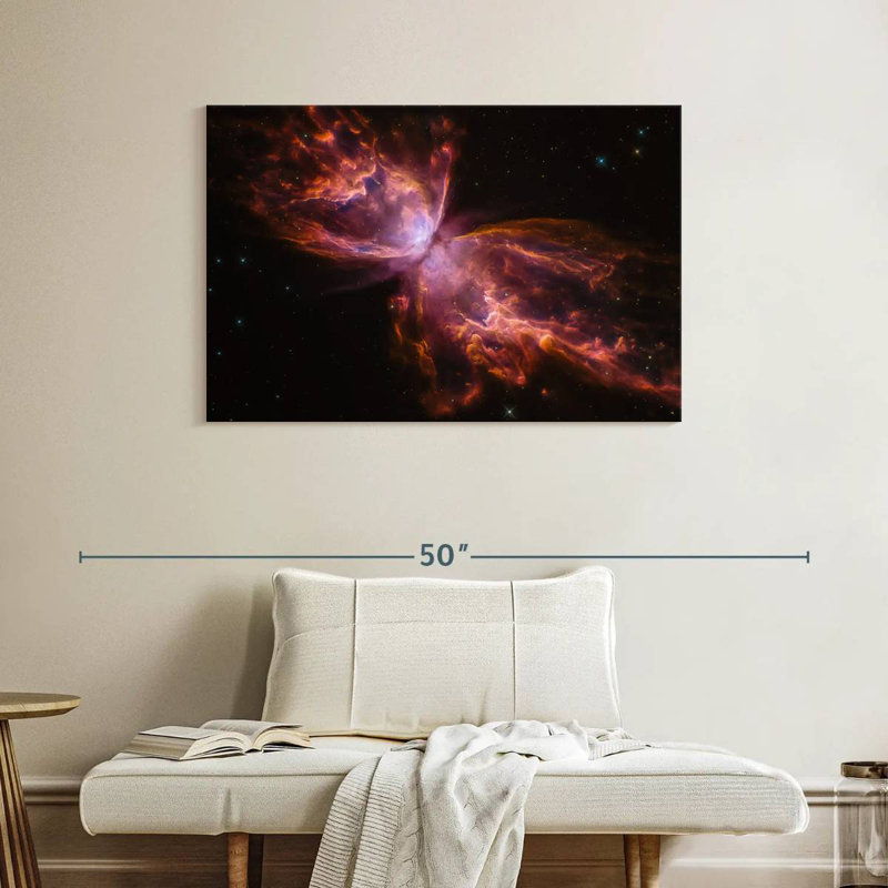 Oberle Butterfly Nebula, 26" H x 39" W