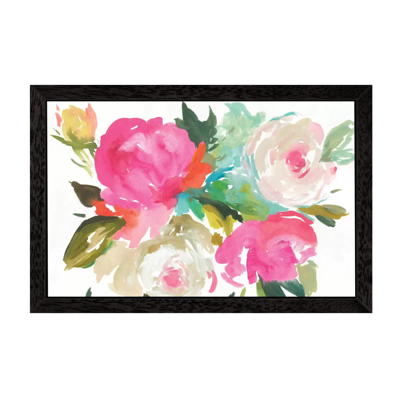 Belle I by Asia Jensen - Painting on Canvas, 152.5 cm H x 101.5 cm W, Black Framed