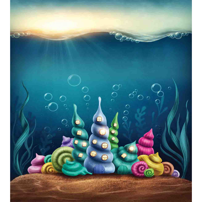 Coastal Polyester Duvet Cover