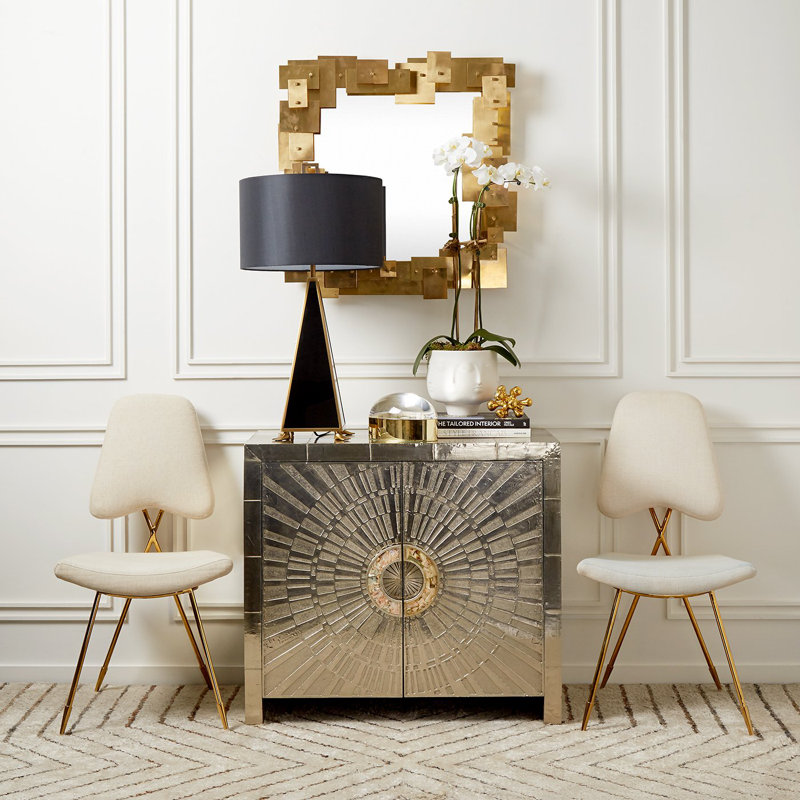 Talitha Nickel Cabinet w/Handles