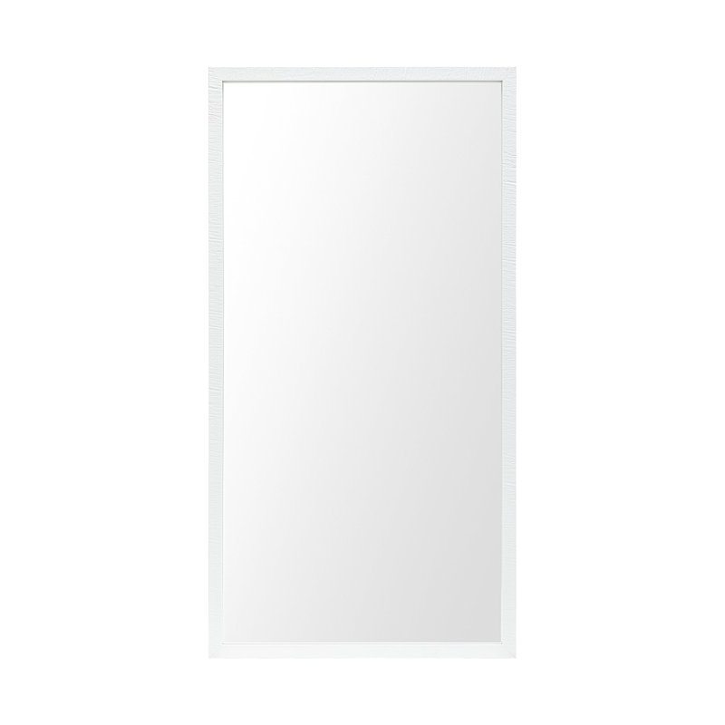 Miroir de salle de bain Aariah, H 41,5 po x l 21,5 po, Blanc