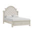 Lit capitonné traditionnel Dilys, blanc antique, grand-21558867