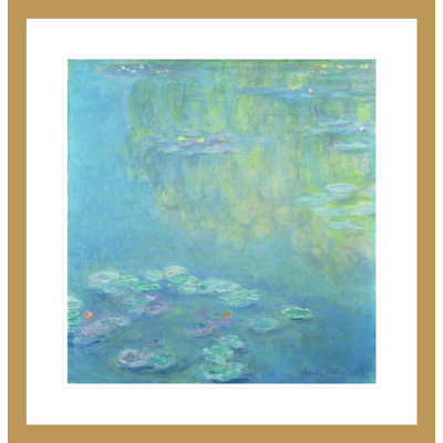 Waterlilies by Claude Monet -Framed Giclee Print