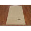 Tapis de vestibule ivoire moderne Gabbeh 3 x 4