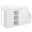 Lit mezzanine fonctionnel avec 3 tablettes-1080996124