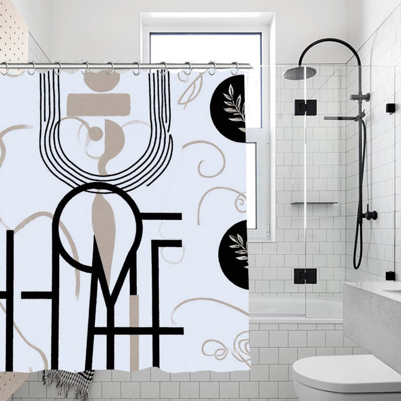 Rideaux de douche Minimalist "Home", 71 x 71