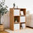 6PCS White 13 Inch Fabric Storage Bins with Faux Leather Handles, Foldable Cube Organizer Baskets for Shelves and Closet Collapsible Storage Boxes for Clothes Toys-539915488