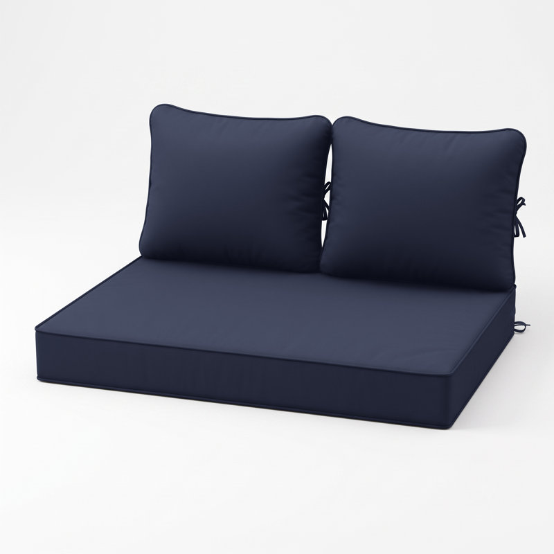 Coussin de siège / de dossier Wynee, Marine
