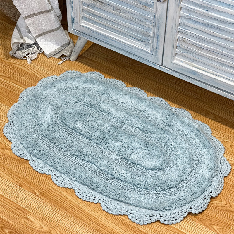 Casanova Non-Slip, 34" L x 21" W, Powder Blue