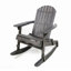 Chaise berçante d'extérieur Adirondack