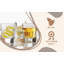 Ensemble de verres à liqueur 6 pièces 36 ml - Vaisselle moderne sans plomb pour les boissons gazeuses préférées