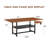 71 * 35.4 Inch Dining Table With A Tabletop Cleverly Pieced Together By Four Textured MDF Boards. The Desktop Has A 43.3 * 19.7 Storage Platform. Very Suitable For Family Gatherings,Etc.-1177915118