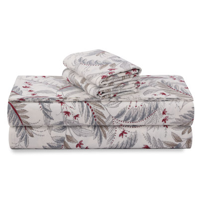 Flannel Paisley Sheet Set