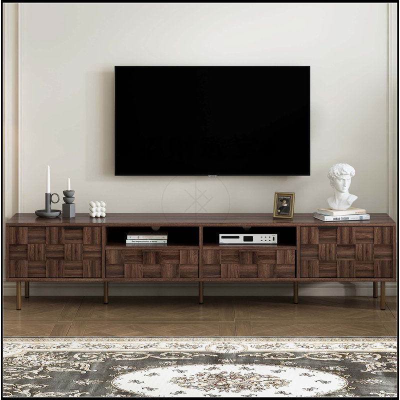 Meuble télé avec 2 tiroirs