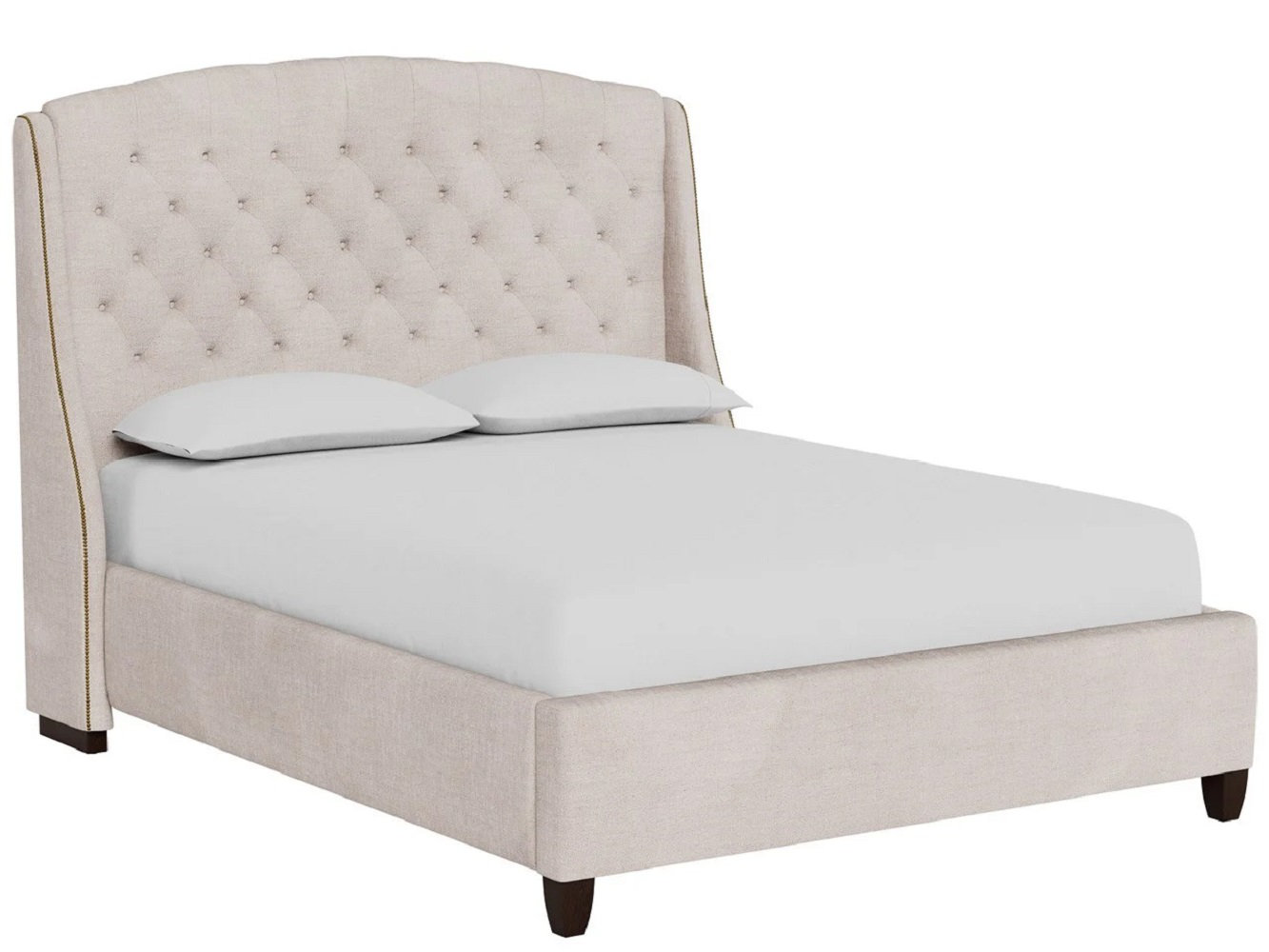 Harwick Upholstered Bed, King, Beige