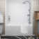 Stream 59.6'' x 30'' Walk-in Whirlpool Acrylic Bathtub