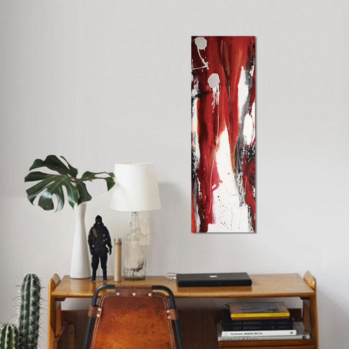 «Tango III», reproduction d'impression sur toile tendue, H 48 po x l 16 po x P 1,5 po, Toile tendue