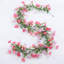 2 pièces 66,9 "roses artificielles gloire matinale - guirlandes de fleurs de pétunia suspendues pour le mariage et la décoration intérieure