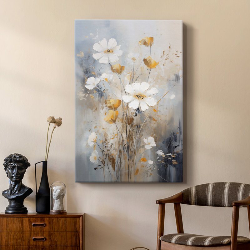 FLORAL Series CC7CXII - Gallery Cavas, H 18 po x l 12 po
