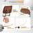 PU Trapezoid Curved Back Swivel Office Chair-937746452