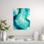 Emerald Wave Painting by Michelle Bennett-25819536-25819543
