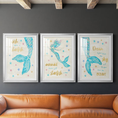 «Mermaid Dream» - reproduction de 3 pièces