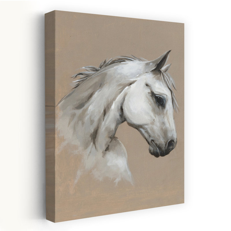 Art contemporain Elegant Contemporary Horse Art, H 36 po x l 24 po