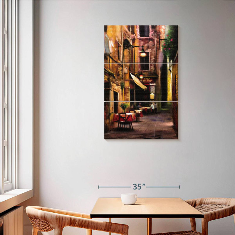 Sireci Italian Cafe, 57" H x 36" W
