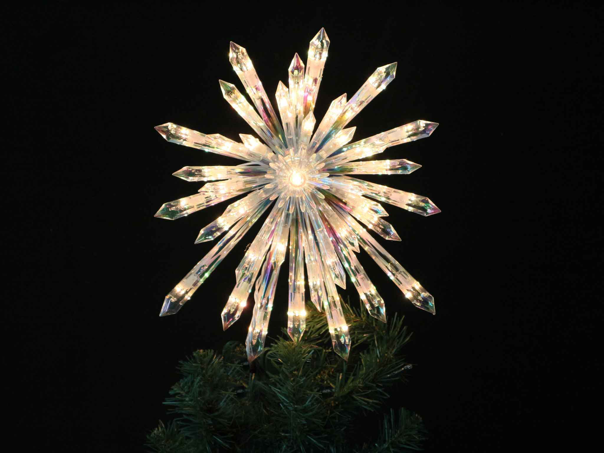 Invincible Tree Topper The Holiday Aisle® Starburst Tree Topper & Reviews | Wayfair
