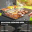 Outsunny 112cm W Charcoal Grill