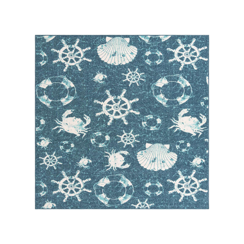 Caladoc Indoor / Outdoor Rug, Rectangle 7'10" x 10'