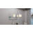 Fosco 5 - Light Steel Dimmable Chandelier-1913633573