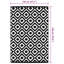 Westrem Double Layer Grey Indoor / Outdoor Area Rug-644816518