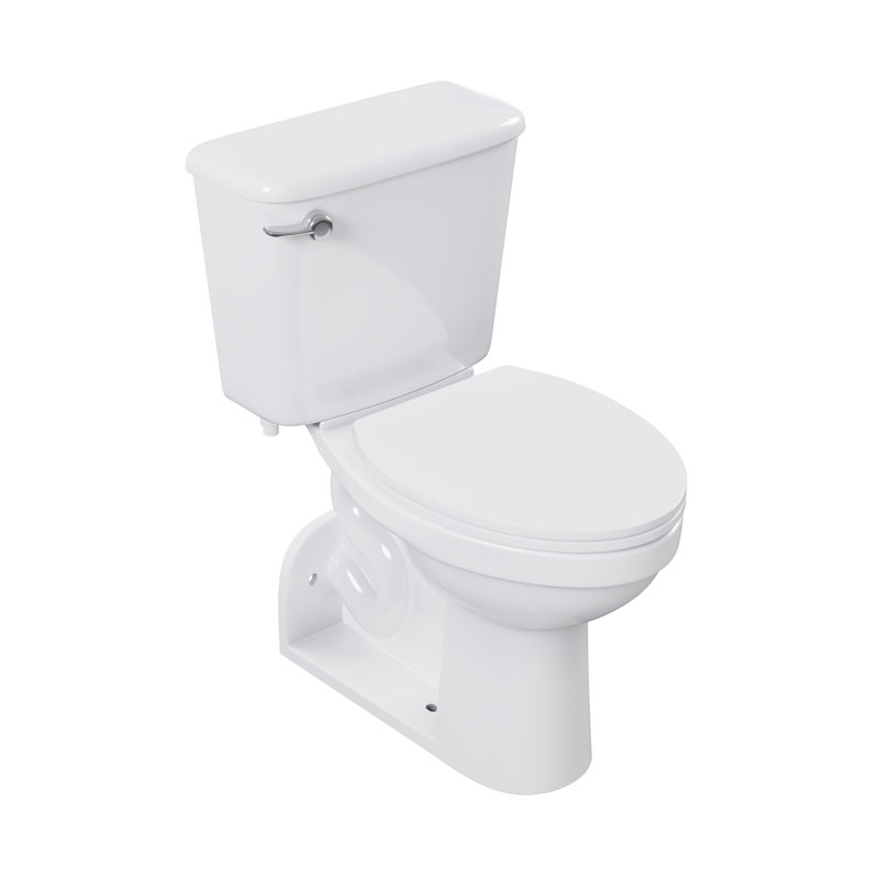 Toilette allongée à deux tiroirs à gauche 1,6 GPF Carlton Marquette