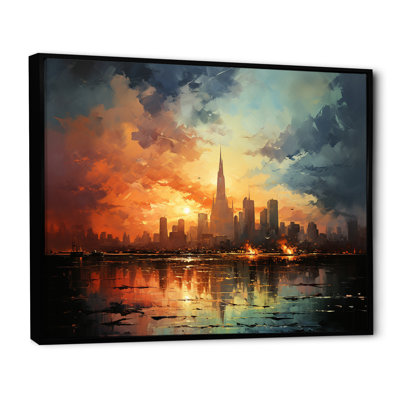 Modernisme urbain sur toile