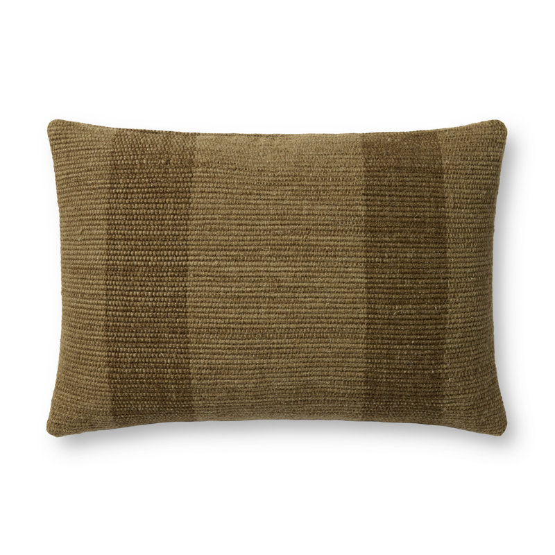 Coussin décoratif Leanne Ford x Loloi Mistwood, Polyester, Orange