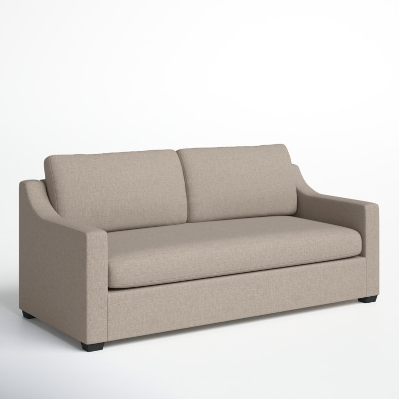 Cranbrook Upholstered 88'' Sofa, Conversation Ivory Basketweave