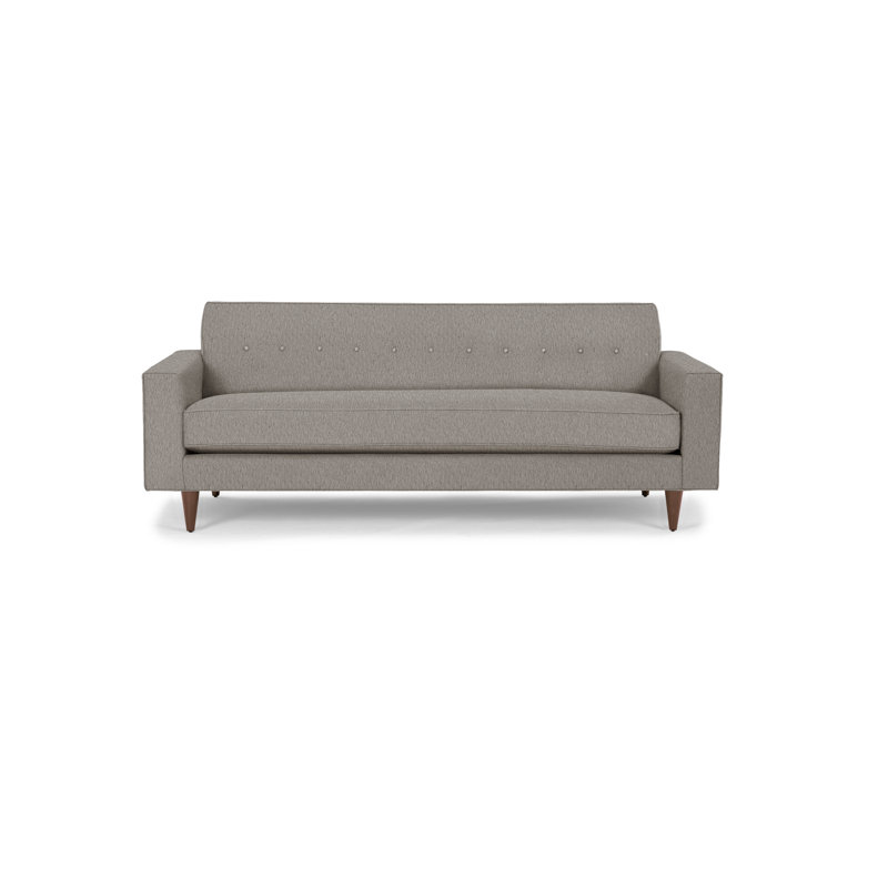 Floyd Sofa, Walnut, Smoke Polyester