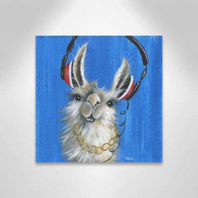 Art sur toile llama