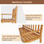 Banc de jardin en bois Ignacas