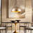 Mccarroll 3 - Light Silver Dome Pendant-2086225001