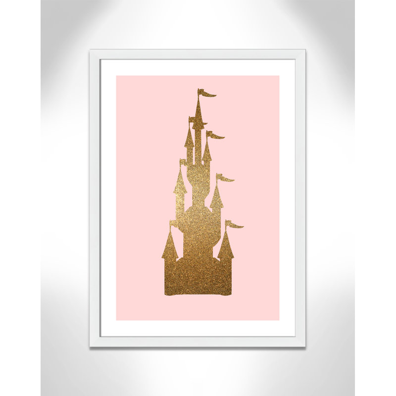 Fairytale 1, impression sur papier, H 36,5 po x l 26,5 po x P 0,63 po, Cadre blanc
