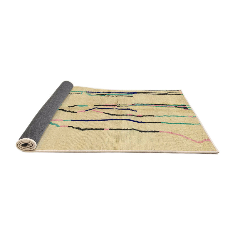 Tapis abstrait moderne 2914, Rond 3 pi