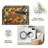 1PC Tropical Leopard Floral Zebra Border area rugs for Living Room, Soft and Comfortable, Suitable for all seasons, easy-to-maintain, machine washable Indoor floor mat, Under Table Farmhouse suitable for dining table, entryway, bedroom, back patio,-129413879