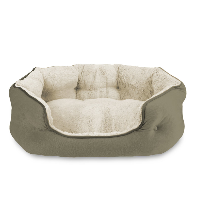 Lit orthopédique durable pour animaux Tucker Murphy Pet ™ par Arlee Home & Pet Cozy, Petit (H 10 po x l 23 po x P 28 po)