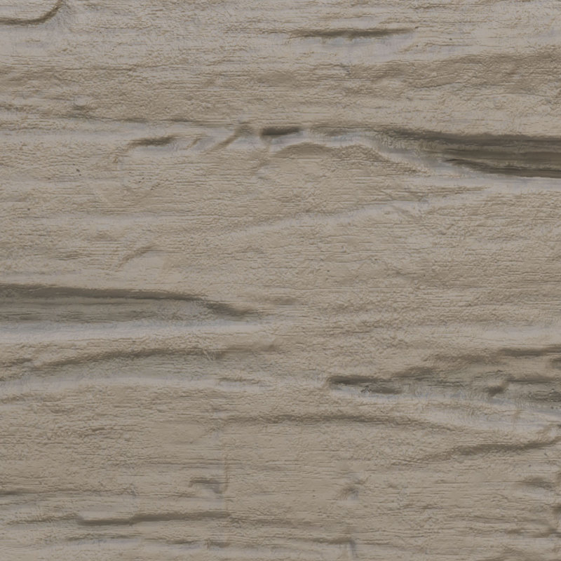 Poutre de plafond en bois artificiel Timberthane, 6"H x 4"W, Coquillage, 10'L