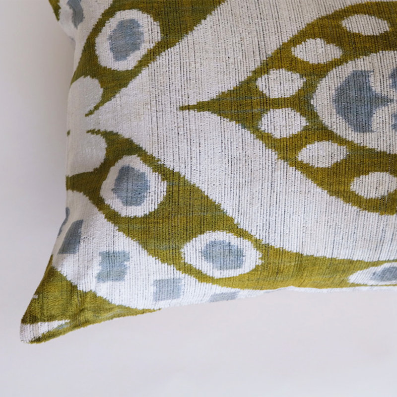 Housse et insert de coussin en soie Richland, null