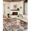 Tapis intérieur / extérieur rose / multicolore Rifle Paper Co. x Loloi-93809846