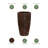 ECOBO Eco-Friendly Round Pot Planter, VicenzaIndoor/Outdoor use,Four Season Use-88977537-88977543