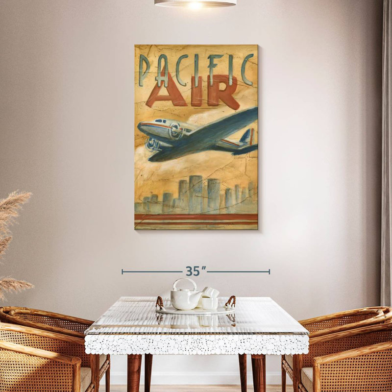 Mehar Pacific Air, 45" H x 30" W